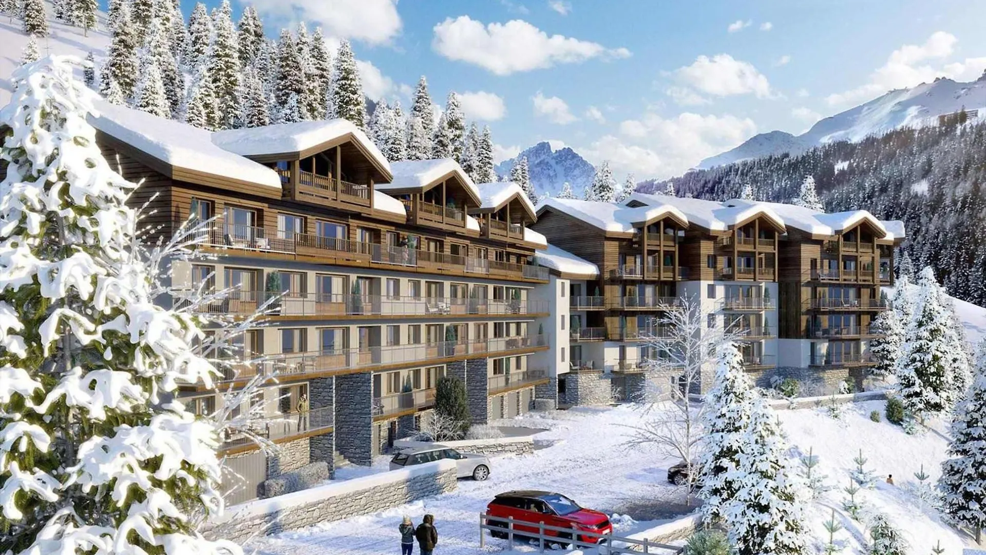 Appartement Haut Standing Pres Des Pistes Avec Parking, Wifi - Fr-1-563-128 Courchevel
