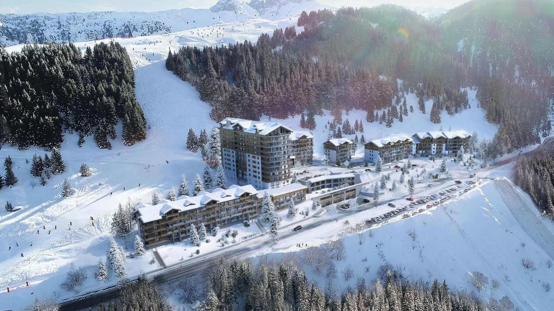 Appartement Haut Standing Pres Des Pistes Avec Parking, Wifi - Fr-1-563-128 كورشوفيل شقة